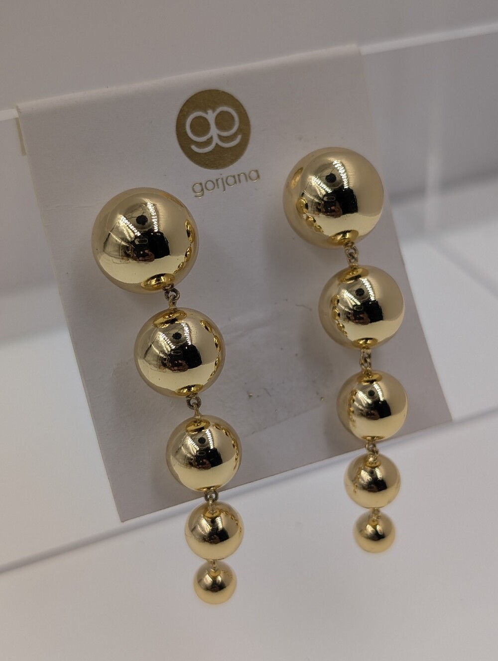 Gorjana Newport Earrings ✨ Gold 0208 - Picture 3 of 7